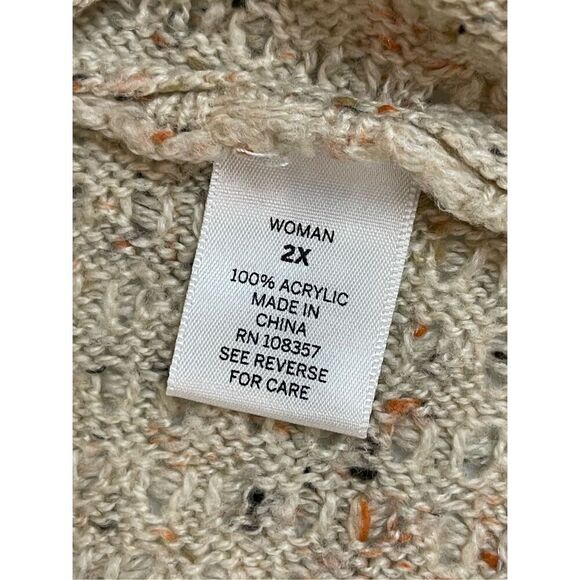 Dressbarn women’s bundle lot 2X sweater and blouse - Picture 8 of 13